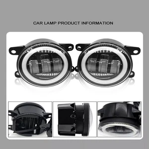 High Performance 4 Inch Round LED Fog Lights for Jeep Off Road Adventures - Picture 1 of 16