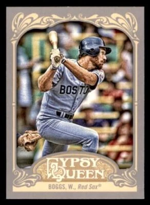 2012 Topps Gypsy Queen Wade Boggs card #248a Boston Red Sox - Image 1 of 2