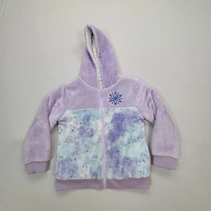 Frozen Sweater Girls 7 Purple Outdoors Warmth Casual Youth Kids - Picture 1 of 13