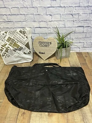 Lululemon Yogi Tote III Discover Manifesto Embossed Black Convertible yoga mat  - Image 1 of 4