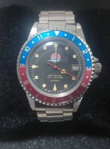 Orologio da polso WMT Orologio Unità Sperimentale Panton Pepsi Lunetta Automatico con Scatola - Foto 1 di 7