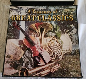 A TREASURY OF GREAT CLASSICS 10 ALBUM BOX SET 1978 P10 14678 CBS RECORDS - Picture 1 of 4