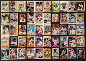 Lot of 50 Different JIM RICE Baseball Cards HOF 1978-2021 BB5718 - Picture 1 of 1