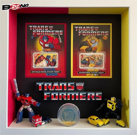 Decorative Self standing TRANSFORMERS logo display Cover
