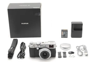 【NEAR MINT in box】 Fuji Fujifilm X100F Digital Camera 24.3MP Silver from JAPAN - Picture 1 of 9