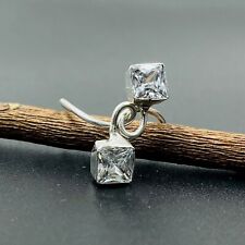 925 Sterling Silver White Topaz Gemstone Jewelry Adjustable Ring Gifted