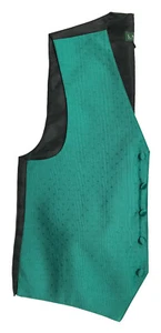 Men's Jade Green Ralph Lauren Tuxedo Vest Fullback Wedding Groom Prom Suit 3XL - Picture 1 of 3