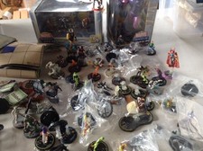 MARVEL HEROCLIX lotto DANGER ROOM SENTINEL cap spider-man strange magneto