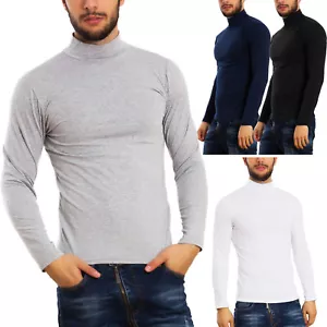 Lupetto uomo maglia manica lunga felpato collo alto TOOCOOL basic caldo A6955 - Foto 1 di 14
