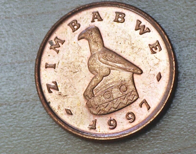 1997 Zimbabwe 1 Cent - Image 1 of 2