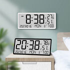 LCD Digital Clock Wall Clocks Temperature & Humidity Bedroom Desktop Alarm Clock