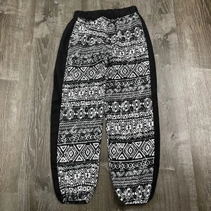 Beautees Girls Pants Jogger Multicolor Cinch Skinny Aztec Print Size M - Picture 1 of 5