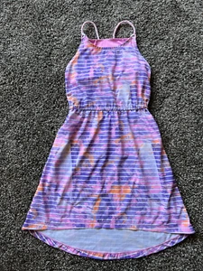 Ivivva by Lululemon sun dress size 10 EUC summer athletic athleisure - Picture 1 of 5