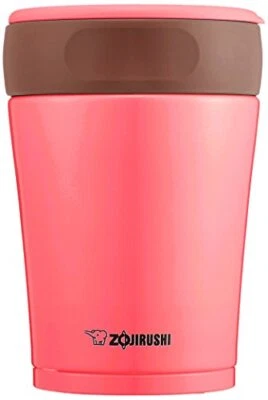 Tarro de comida de acero inoxidable aislado al vacío ZOJIRUSHI 360 ml rosa SW-GD36-PP Foto 1 de 4