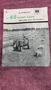 Folleto publicitario de ventas de tienda/tienda empacadora pickup IH McCormick #45 original ENVÍO GRATUITO - Imagen 1 de 6
