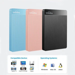 UnionSine External Hard Drives USB 3.0 500GB 1TB 2TB PS4 Xbox Gaming Backup HDD - Picture 1 of 15