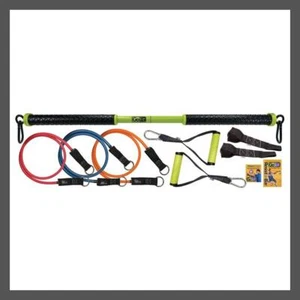 GoFit Fitness Training Home Gym Strength Resist-A-Bar Resistance Band - Picture 1 of 6