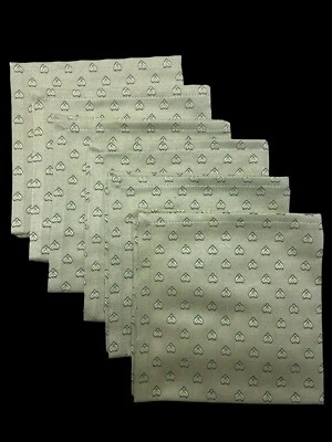 Amelie Michel? Conjunto de 6 guardanapos de mesa pequenos jacquard abelha - Ouro amarelo - França - Imagem 1 de 4