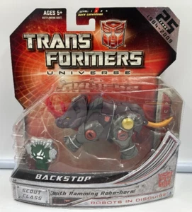 2009 New MOC Hasbro Transformers Universe Backstop Scout Class 25 Years 84-2009 - Picture 1 of 2