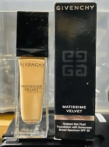 GIVENCHY MATISSIME VELVET SPF20 FOUNDATION - N° #06 Mat Gold- NEW IN BOX ❤ - Picture 1 of 1