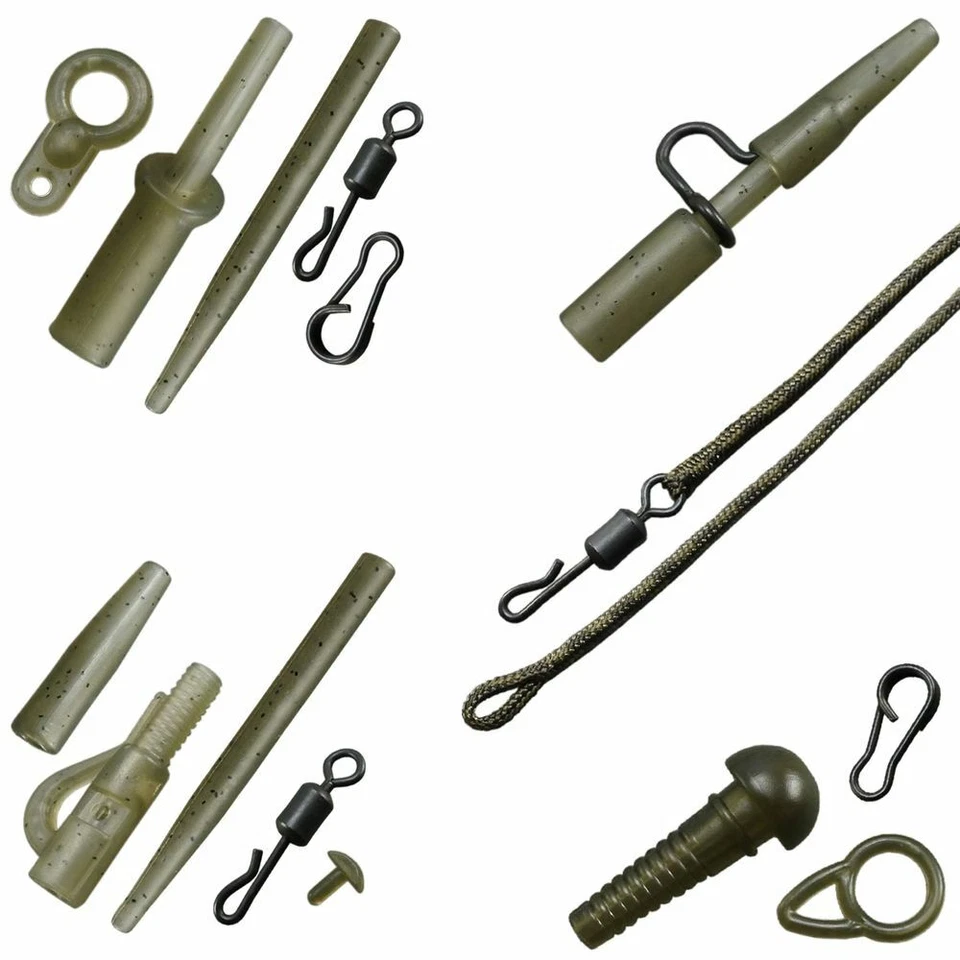 Karpfen Montagen Set's Carp Series Life-ORANGE Sortimente Run Rig Karpfenzubehör - Bild 1 von 1