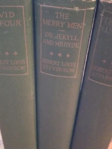 Robert L Stevenson 3 book lot 1921 - Imagen 1 de 15
