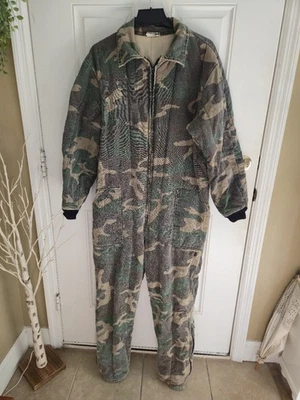 Redhead Outdoor Hunting Gear Camouflage Insulated Jumpsuit Coveralls Mens Sz XL - Image 1 of 4