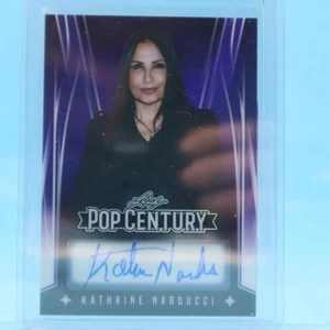 KATHRINE NARDUCCI 2025 Leaf Pop Century #5/6 Autograph "SEXY  WOMAN" - Picture 1 of 2