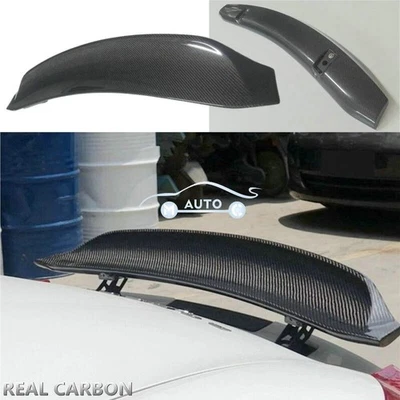 Real Carbon Fiber Trunk Rear Spoiler Wing For 13-16 Porsche Boxster S GTS 981 SP — 第 1/4 张图片