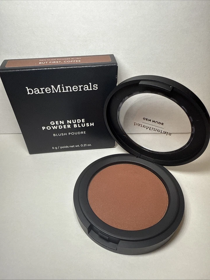 bareMinerals Gen Nude Powder Blush but First Coffee 6g