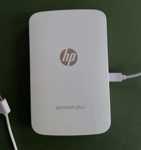 HP Sprocket Plus Portable Instant Photo Printer USB Mini Photograph Pocket - Picture 1 of 10
