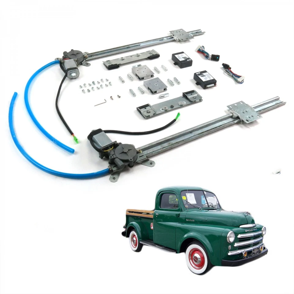  Camión serie W 1946-1971 kit de conversión de ventana eléctrica One Touch camioneta W100 Foto 1 de 4