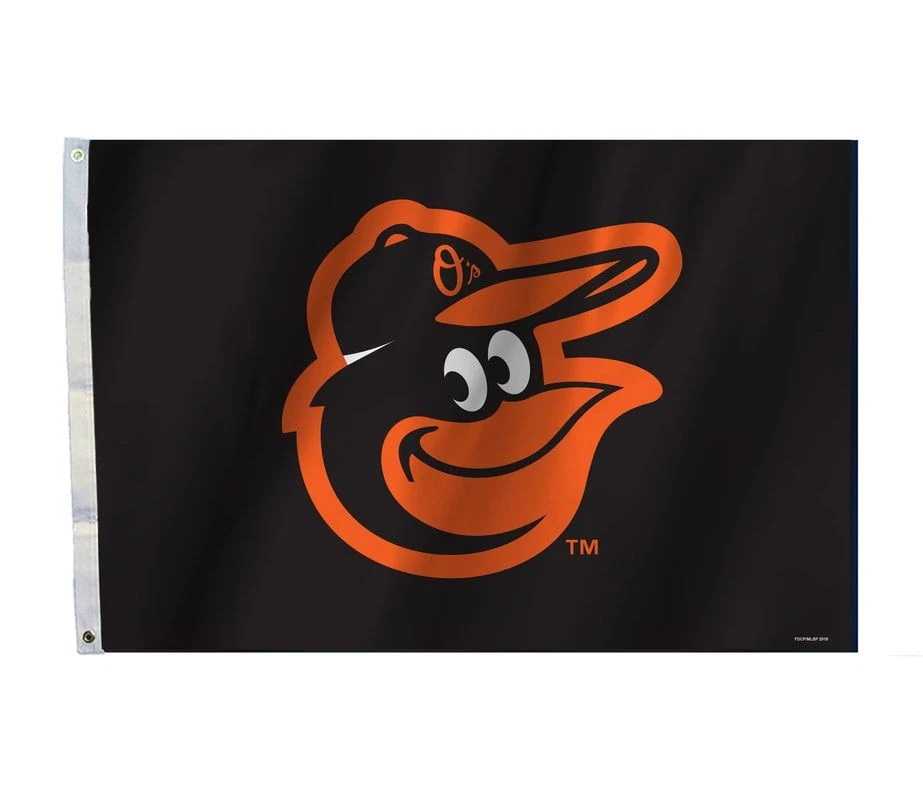 Baltimore Orioles 2' X 3' Flag MLB Banner Sign Stream Yard Outdoor