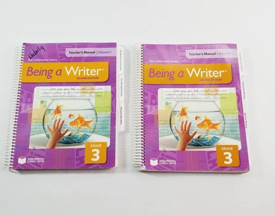 Being a Writer Grade 3 Teacher's Manual Volumes 1 and 2 Second Edition 2014 DSC - Image 1 of 4