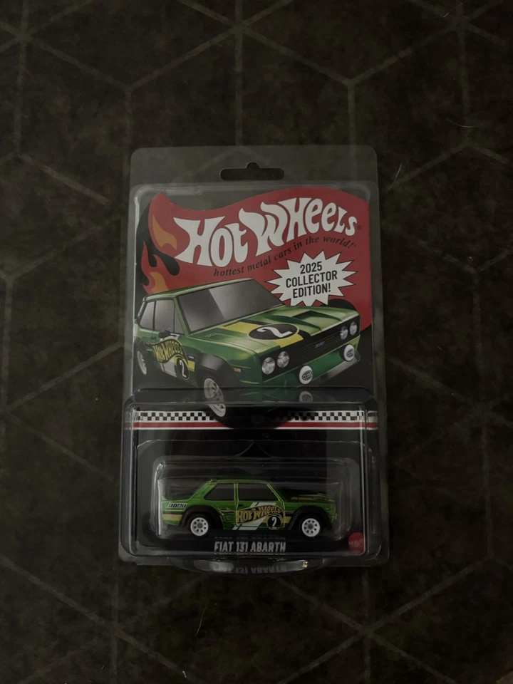 2025 Hot Wheels Collectors Edition Fiat 131 Abarth (Lime Green) Kroger Exclusive - Image 1 of 1