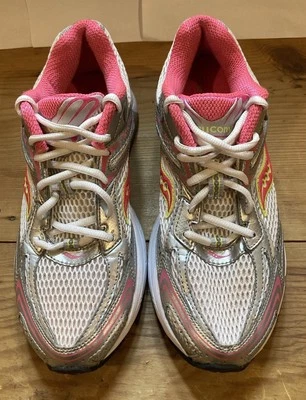 Saucony Zapatos Mujer 9.5 Rosa Plata Rejilla Tornado 5 Tenis Correr Damas 9.5 Foto 1 de 4