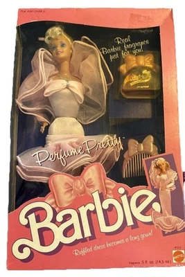 Perfume Barbie Rosa Bonito Mattel 1987 Vintage - Imagem 1 de 4
