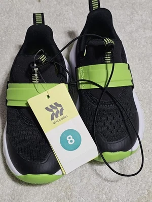 Todo en movimiento. Negro/Multicolor/DANNIE. NIÑO PEQUEÑO TALLA 8. Zapatos. Nuevo con etiquetas Foto 1 de 4