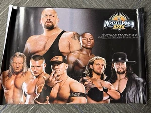 RAR - WWE WrestleMania 24 - Vinyl Banner - Bild 1 von 6