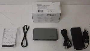 Station d'accueil Kensington Thunderbolt 3 et USB-C (SD5550T) avec alimentation + câble USB-C - Photo 1/1