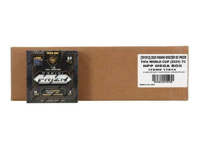 MEGA CAJA 20-CAJA ESTUCHE PANINI PRIZM COPA MUNDIAL DE CLUBES DE LA FIFA 2025 Foto 1 de 4