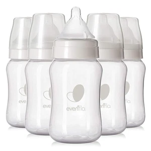 Evenflo Feeding Premium Proflo Venting Balance+ Wide Neck Baby Newborn 9oz 6Pack - Picture 1 of 3