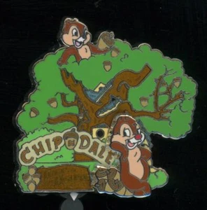 DLR Disneyland Attraction Tiered Collection Chip 'n Dale Treehouse LE Disney Pin - Bild 1 von 1