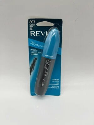 Revlon Mega множитель тушь для ресниц 803 почерневший коричневый 0,28 жидк. унц новый в упаковке - Изображение 1 из 2