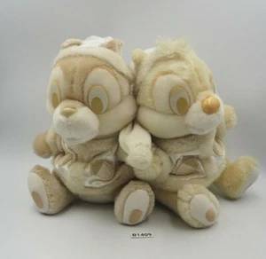 Chip & Dale B1409 Tokyo Disney Resort Pair Albino Plush 7"  Toy Doll Japan  - Picture 1 of 11