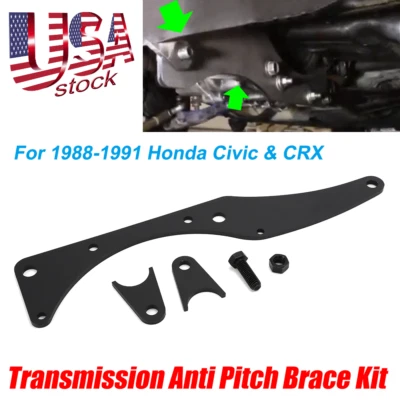 Engine Mid Plate Mount Bracket For Honda Civic & CRX B Series 1988 89 1990 1991 — 第 1/4 张图片