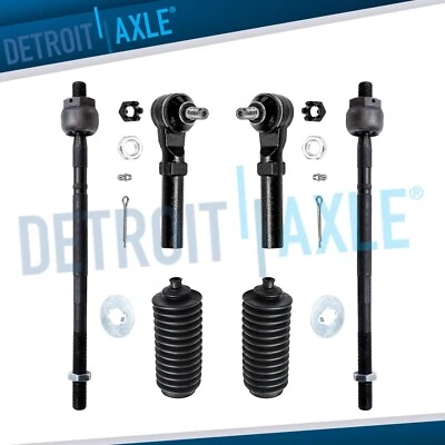 Kit de botas delanteras interiores exteriores Tie Rod Ends para 1993-1997 Subaru Impreza Legacy Foto 1 de 4