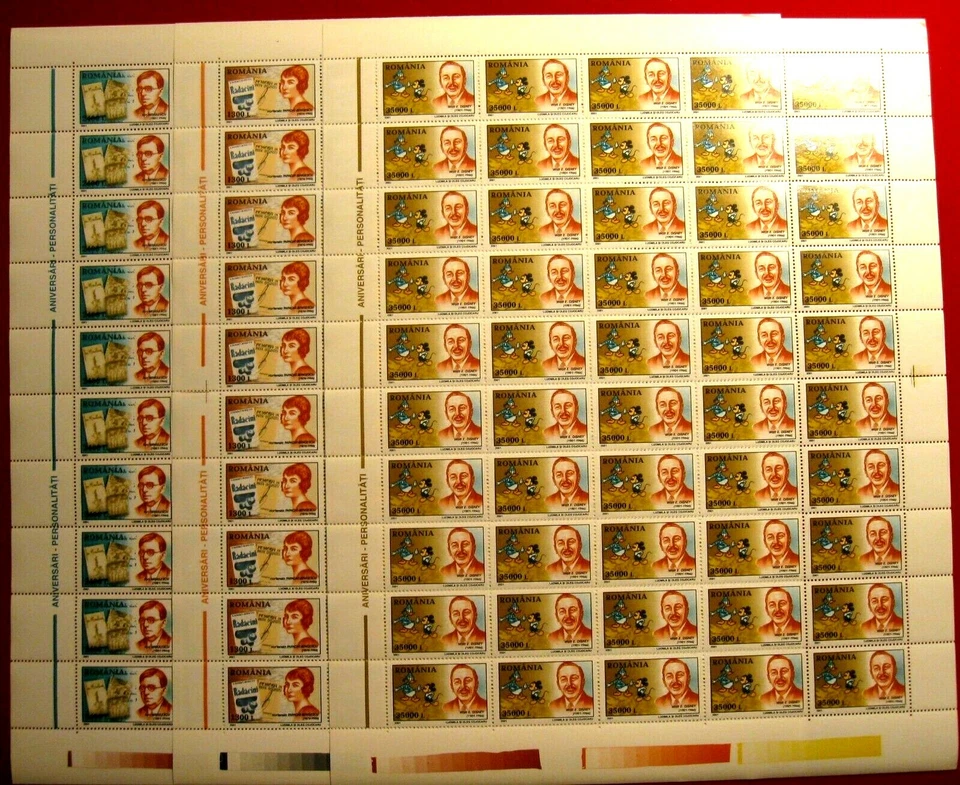 Walt Disney 2001, Mickey Mouse, Minulescu/Mason, Hortensia Bengescu, Rumania, 5563 MNH Foto 1 de 1