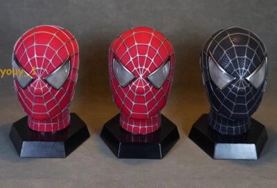 Spiderman Veneno Spiderman Tobey Maguire Réplica Casco Máscara Regalo Juegos con disfraces Accesorios Foto 1 de 4