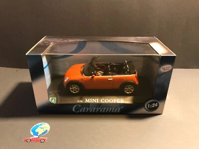Cararama Mini Cooper Cabrio, modello scala (1:24 - 1:25), vintage (1152) - Immagine 1 di 4